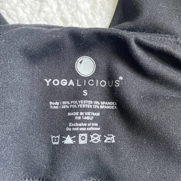 Yogalicious Leggings with Mesh Design - Picture 5 of 6